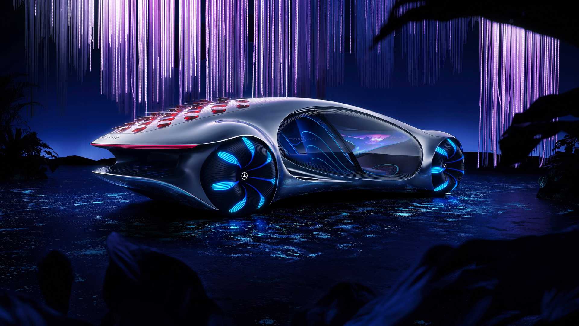 CES: Mercedes Benz Showcases Their Concept Vision AVTR