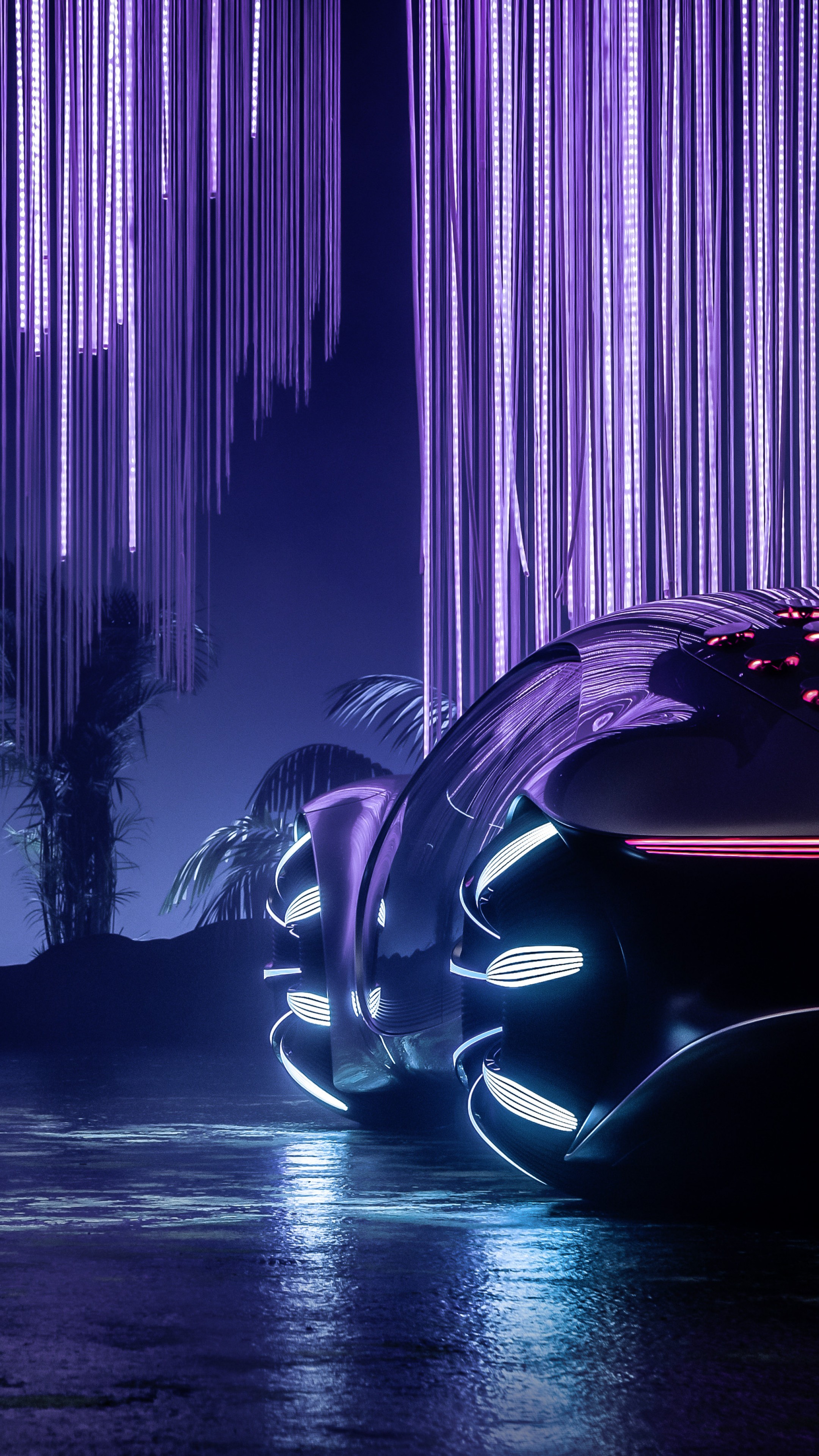 Wallpaper Mercedes Benz VISION AVTR, CES 2020, Electric Cars