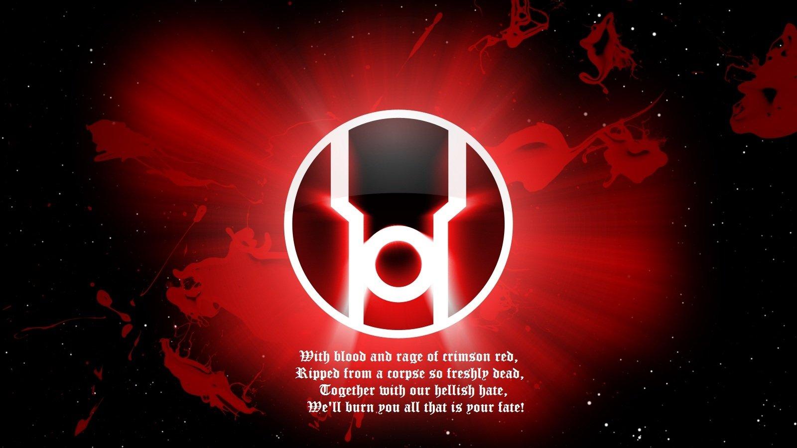 Red Lantern Corps HD Wallpaper and Background Image
