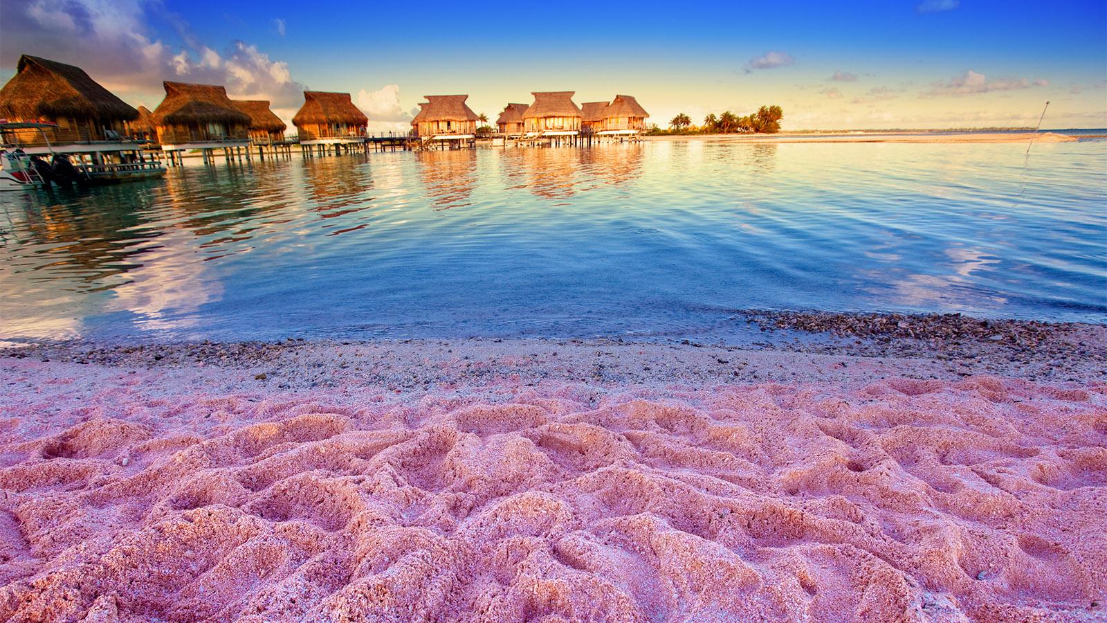 Rainbow Beaches with Spectacularly Colorful Sand