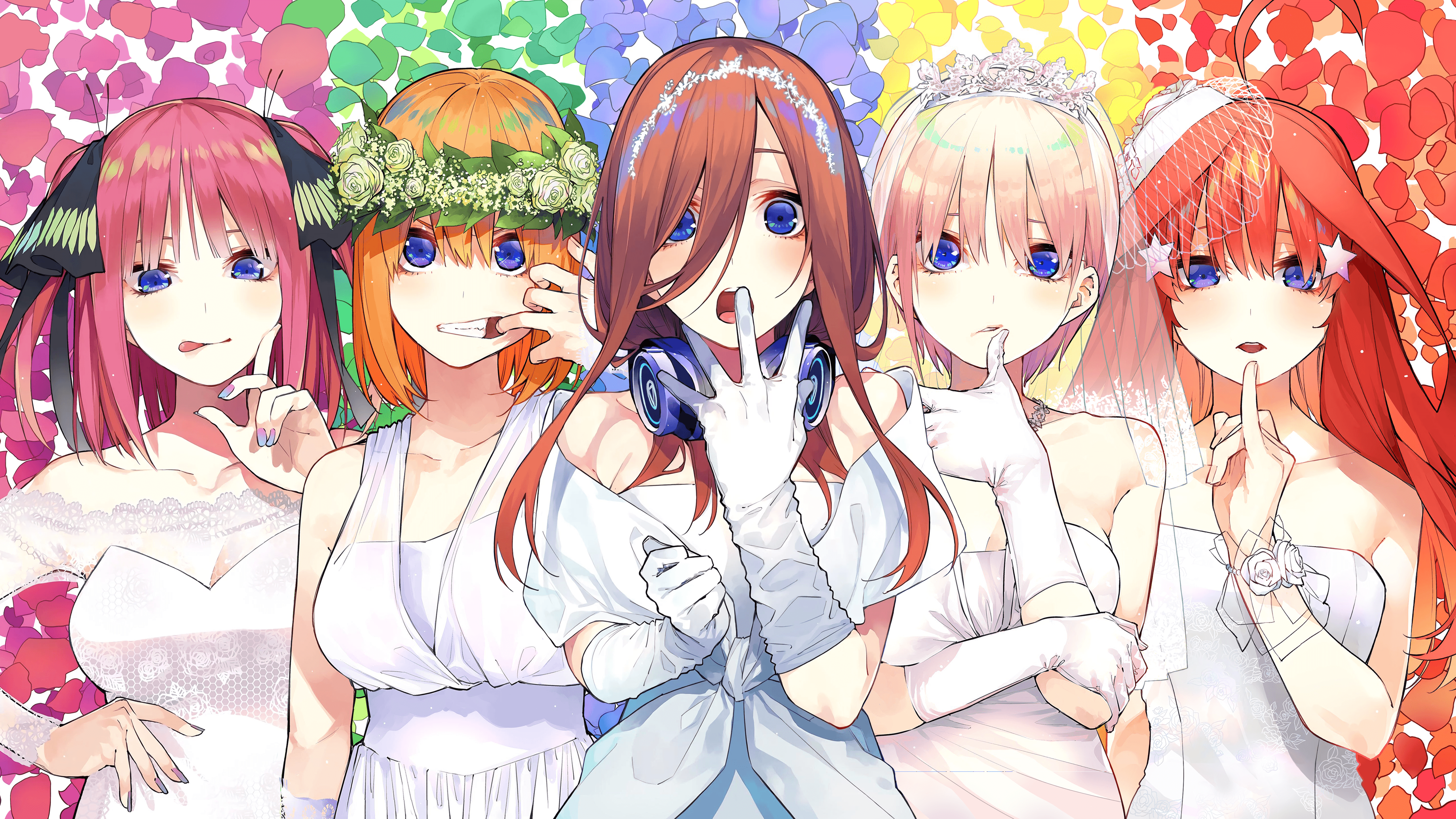 The Quintessential Quintuplets Desktop Wallpapers - Wallpaper Cave.