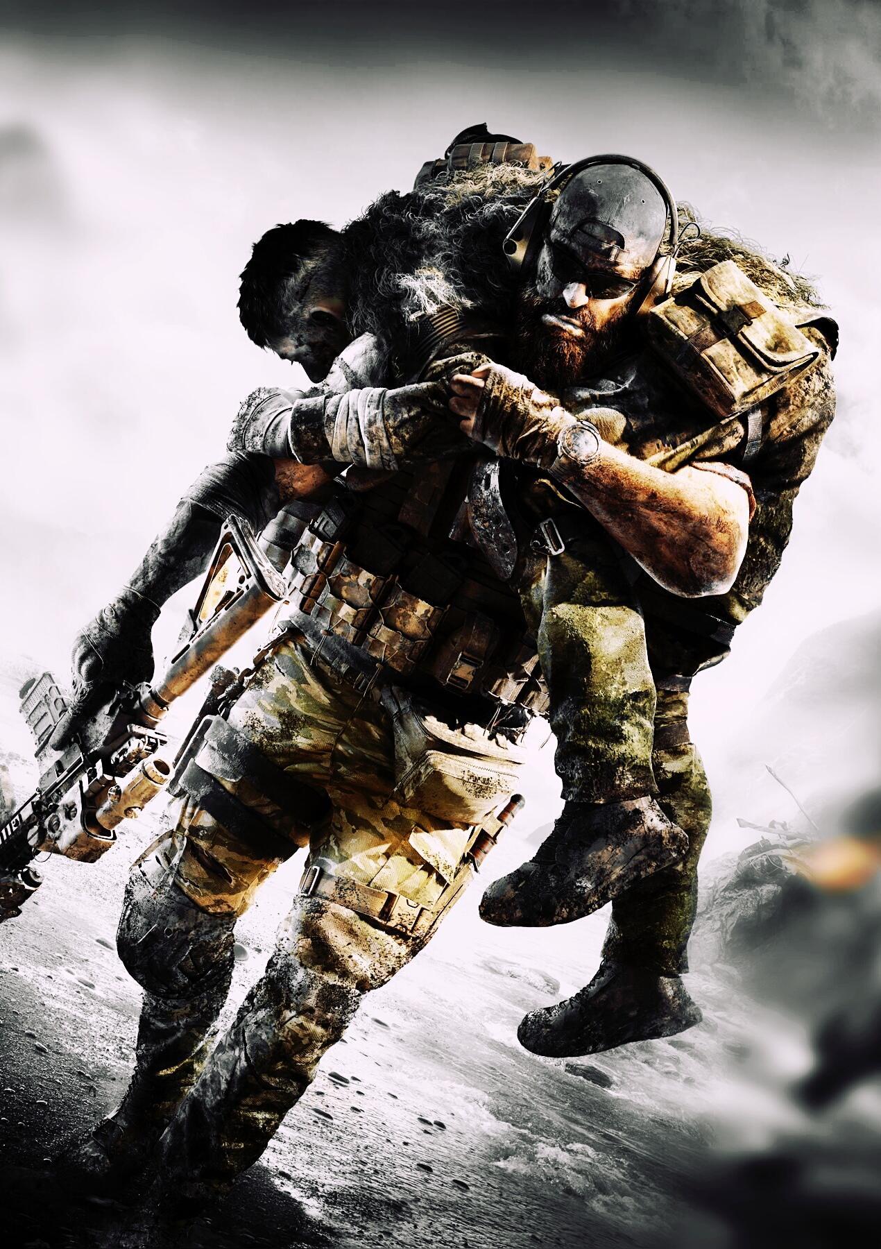 Breakpoint phone wallpaper from the official game cover