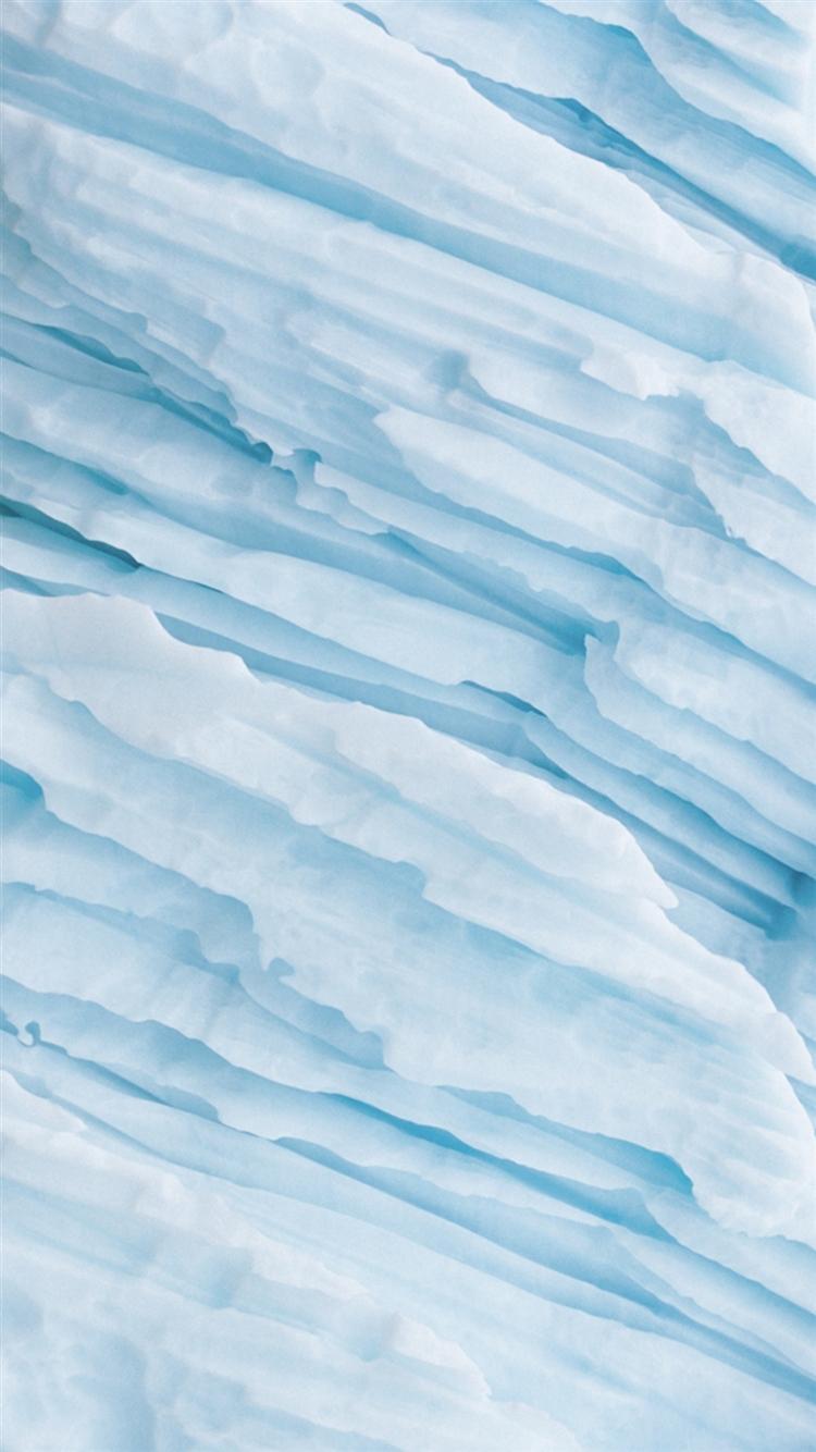 Nature Fold Frozen Iceberg View iPhone 8 Wallpaper Free
