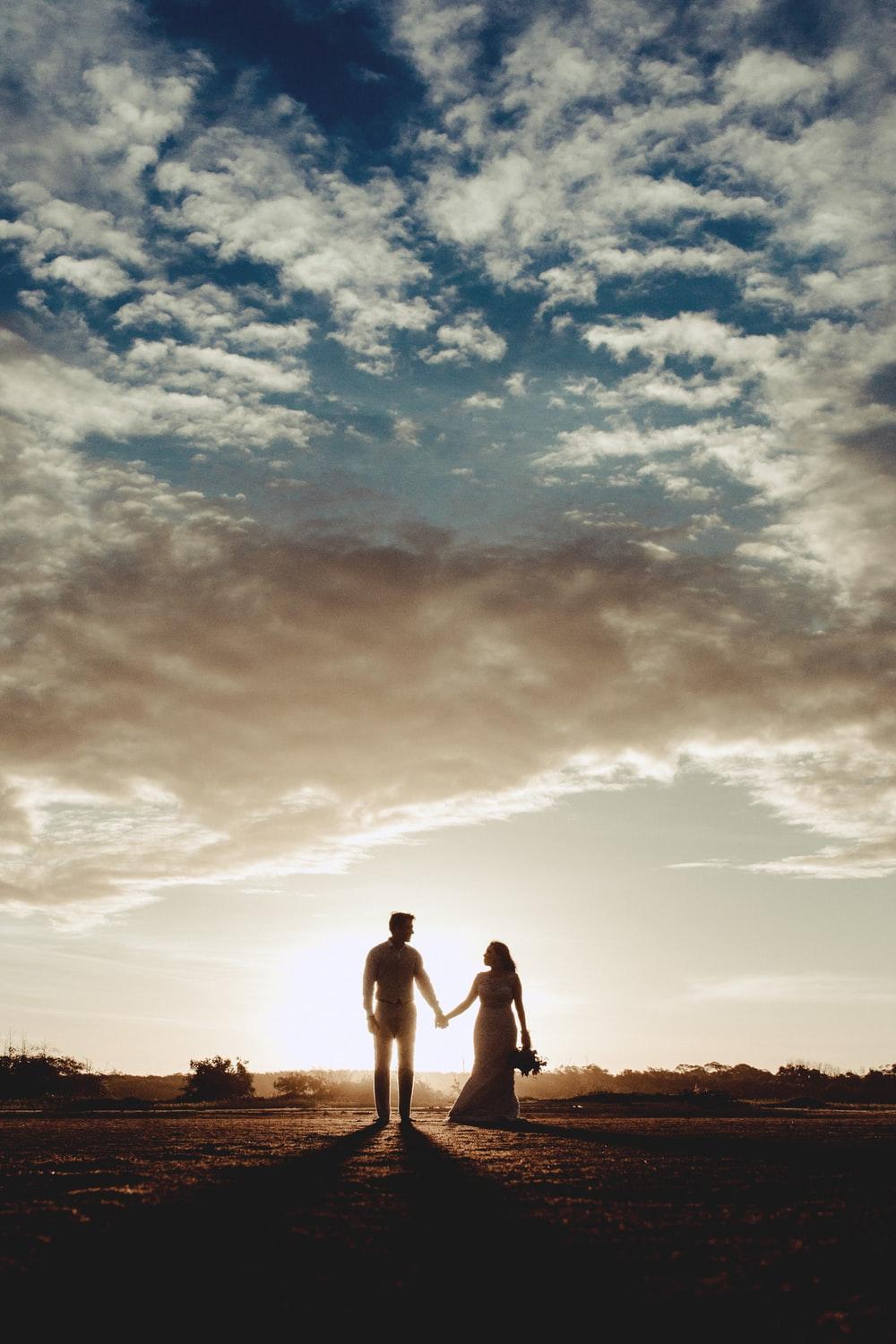 Couple Sunset Picture. Download Free Image