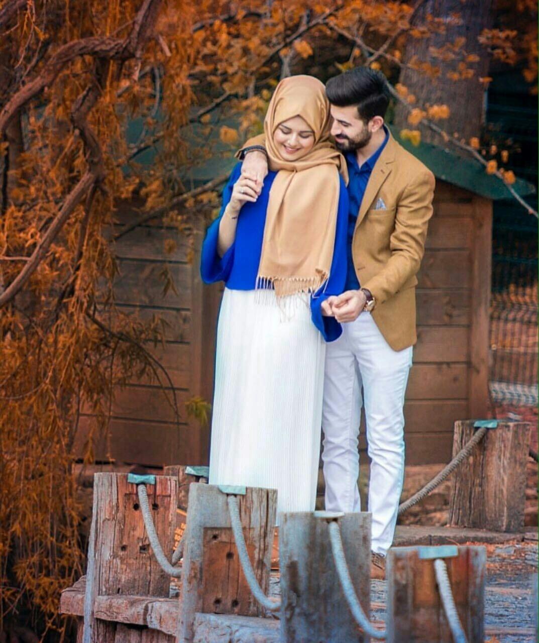 image about cute Muslim couple