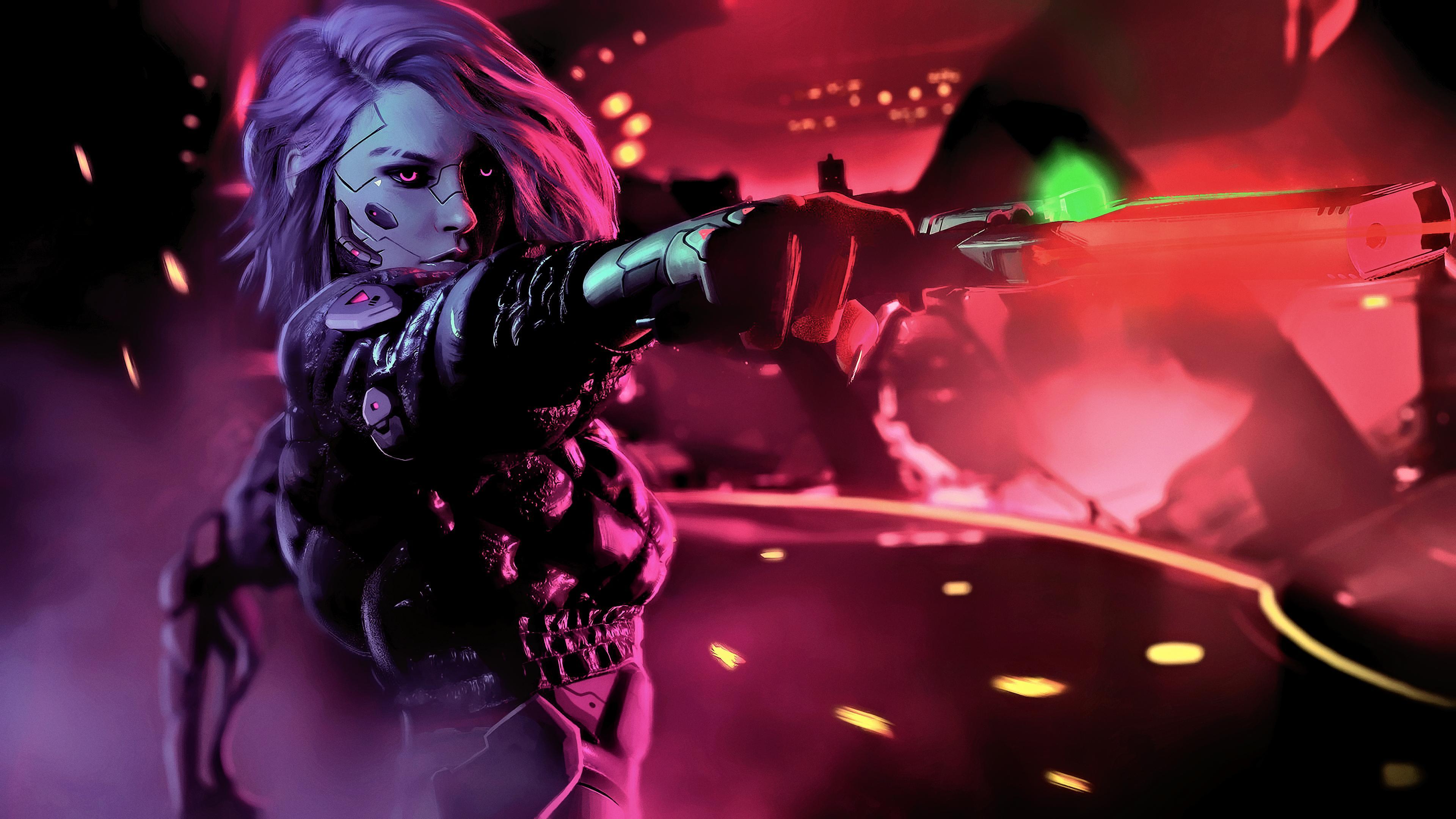 CYBERPUNK GIRLS WALLPAPERS  HeroScreen - Cool Wallpapers