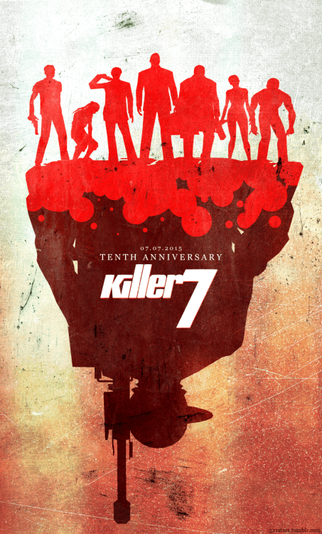 Killer7 phone wallpaper