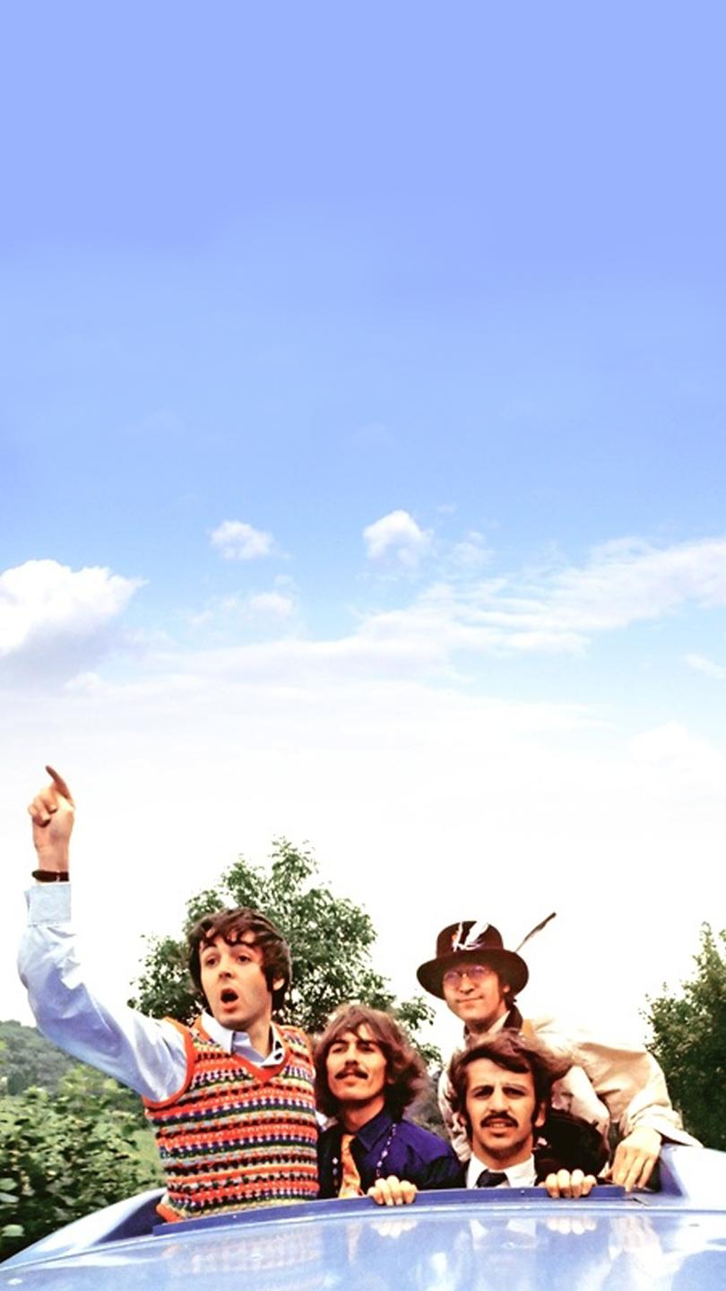 Beatles iPhone 6 Magical Mystery Tour Wallpaper