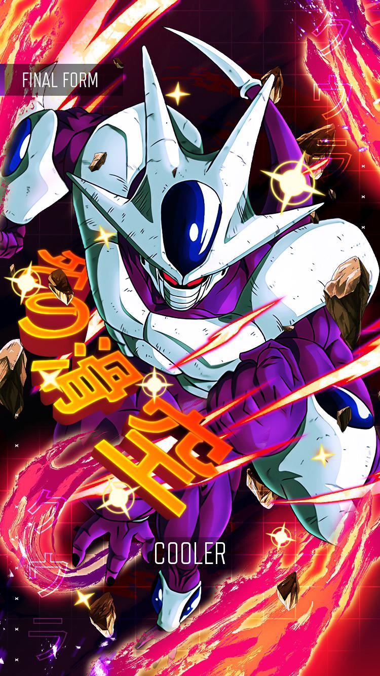 Cooler iPhone wallpaper I designed using Dokkan and DB