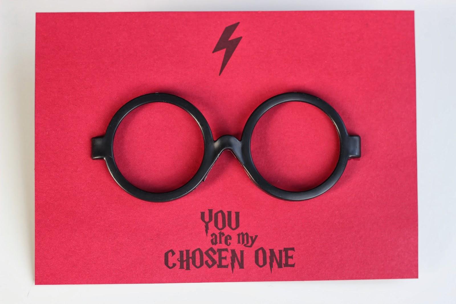 HARRY POTTER VALENTINES CARD (FREE PRINTABLE)