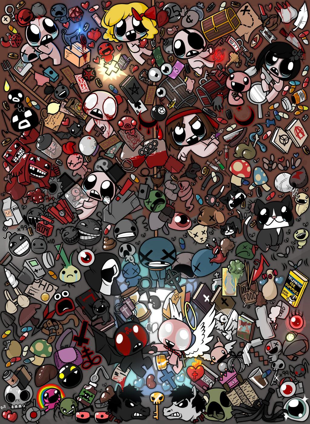 The Binding Of Isaac wallpapers for desktop download free The Binding Of  Isaac pictures and backgrounds for PC  moborg