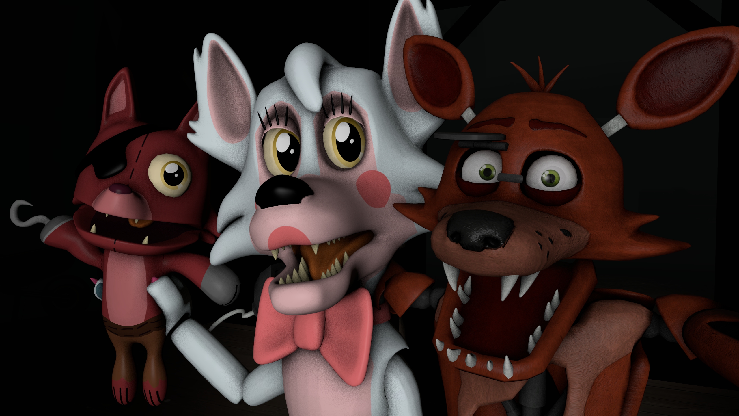 Foxy and Mangle Wallpaper