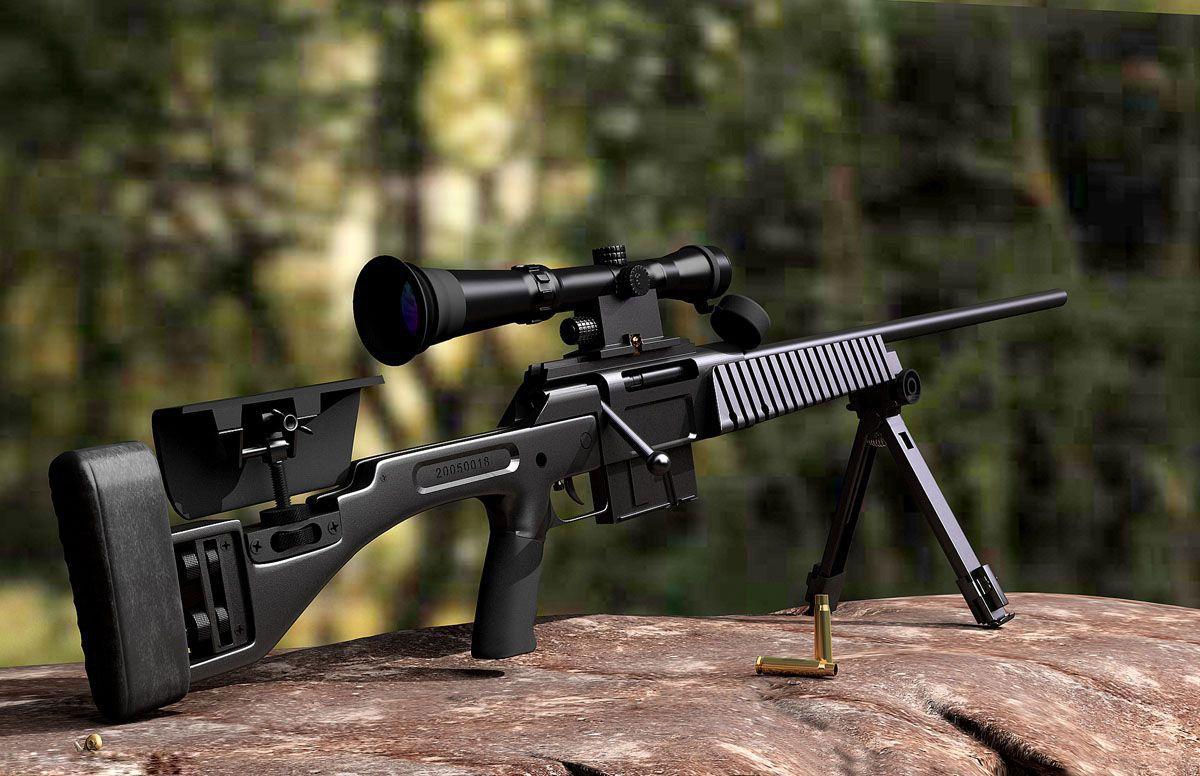 Download wallpaper: sniper rifle JS, download photo, wallpaper