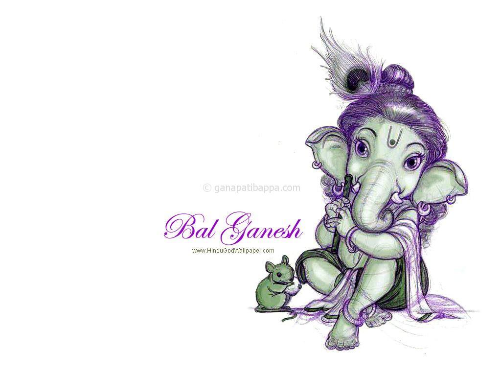 Baby Ganesha, Cute Ganesha Wallpaper, Image, Pics