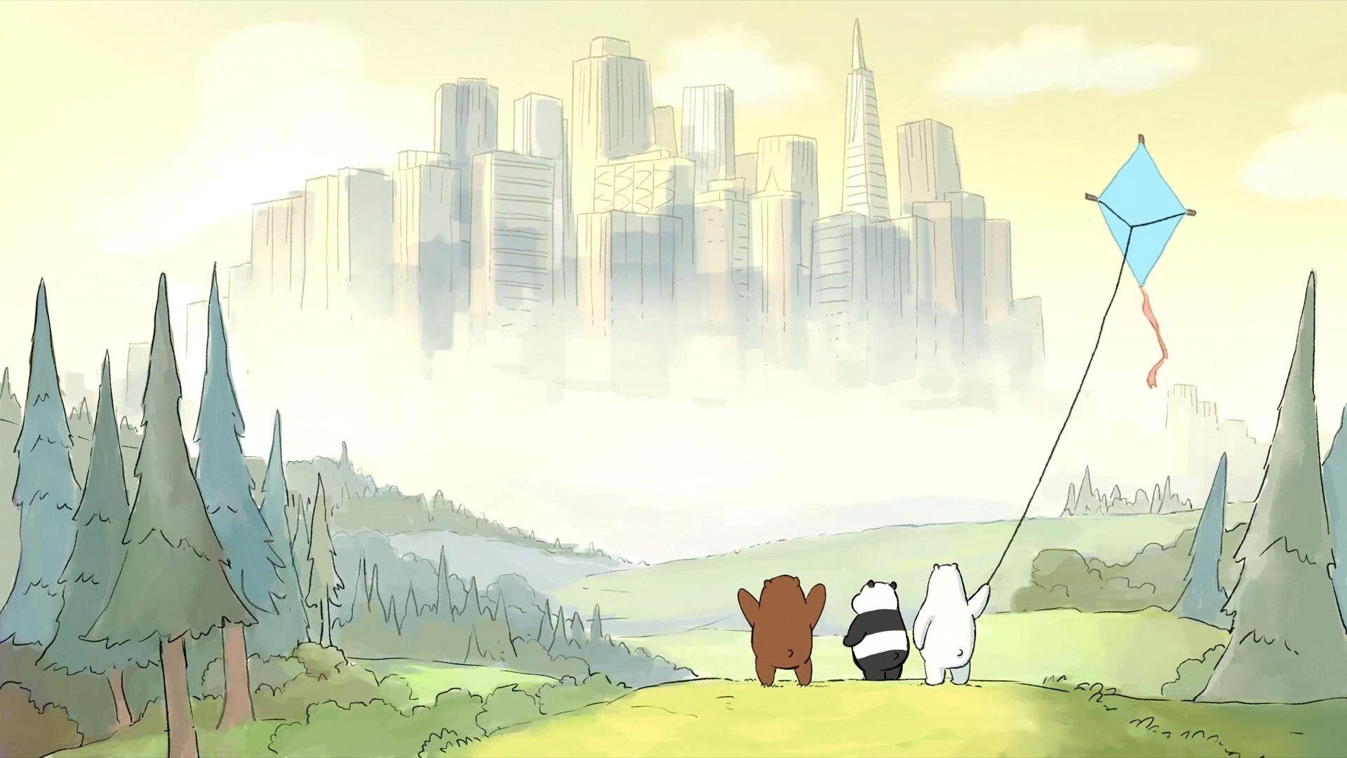 We Bare Bears Wallpaper 1920x1080 for iphone 5. We