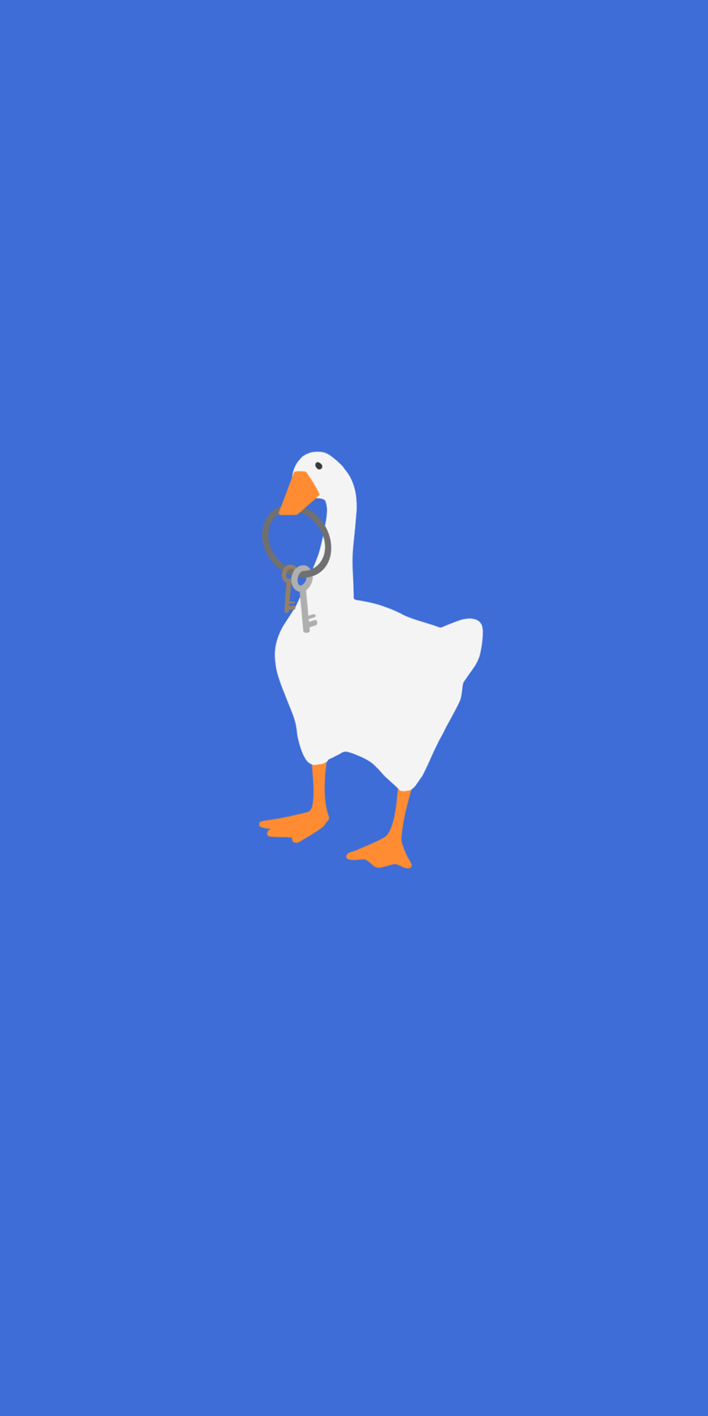 Repost I made this wallpaper of our favourite goose, Many