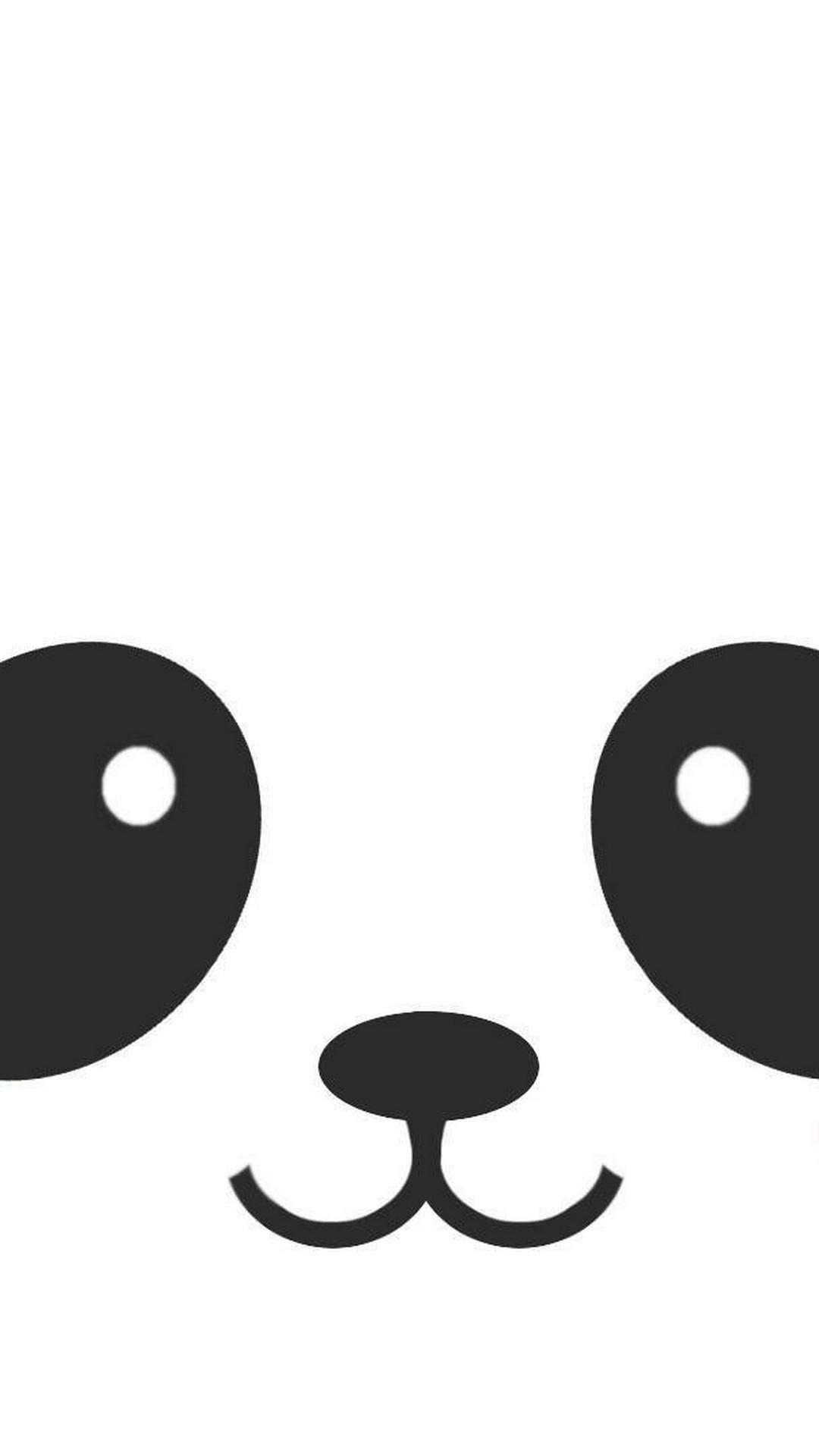 Cute Panda Wallpaper With Black Background Wallpaper Portal