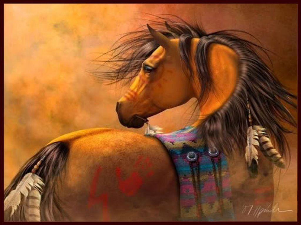 Native American Horses Wallpaper Free Native American Horses Background