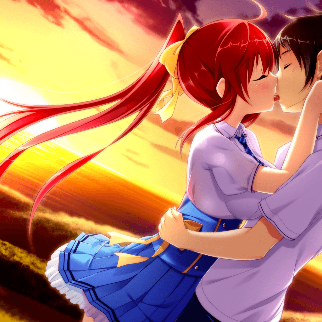 Anime Kiss Wallpapers - Wallpaper Cave