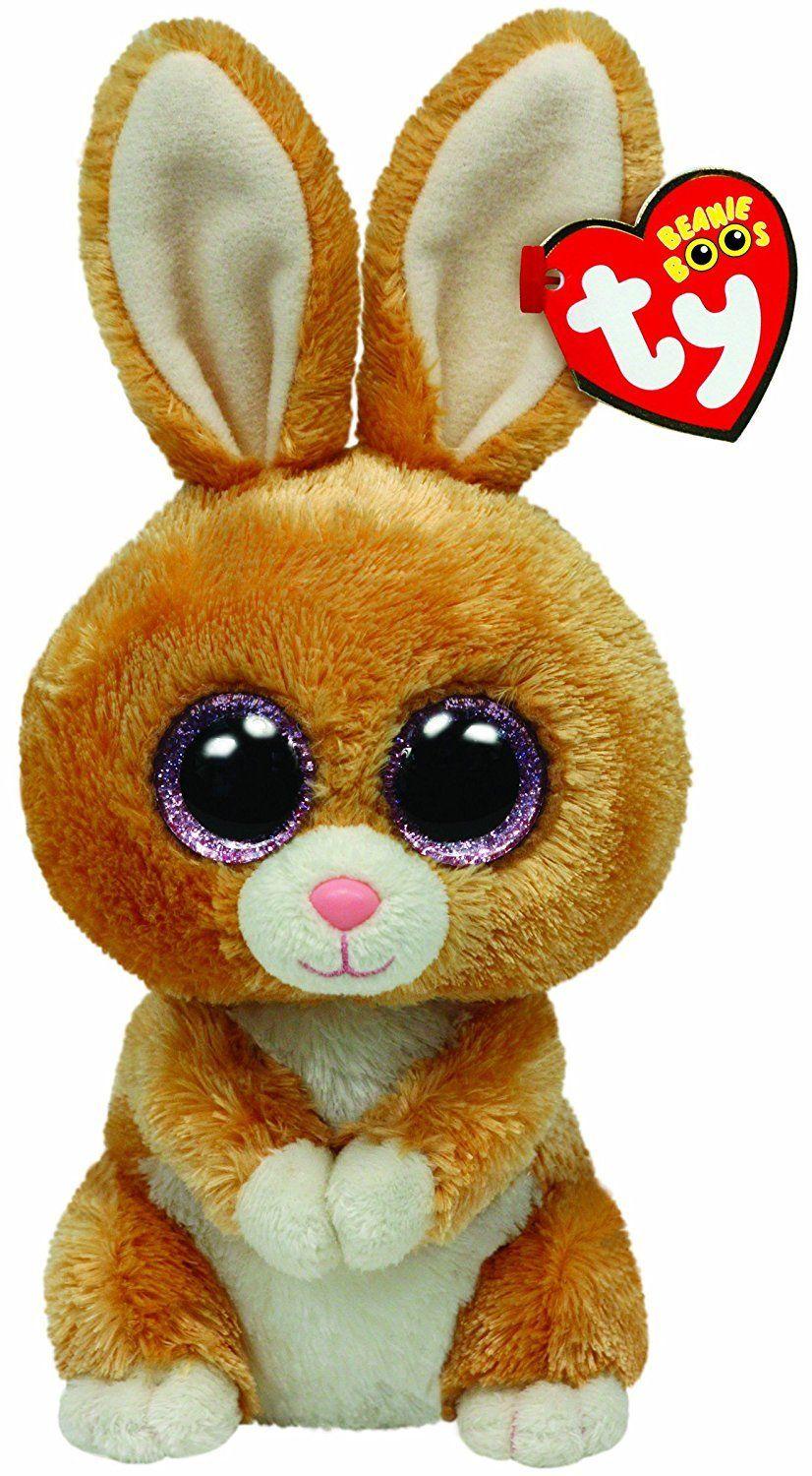 Ty Beanie Boos Carrots Brown Bunny Plush 36106. Beanie boos