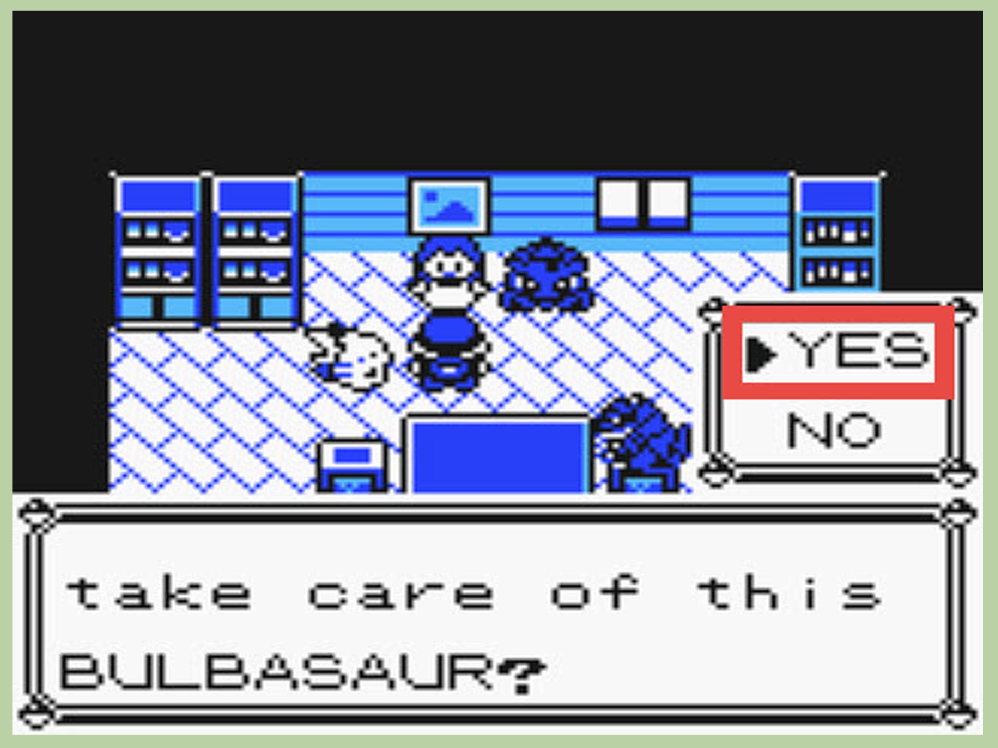 How to Get Bulbasaur in Pokémon Yellow: 10 Steps (with Picture)