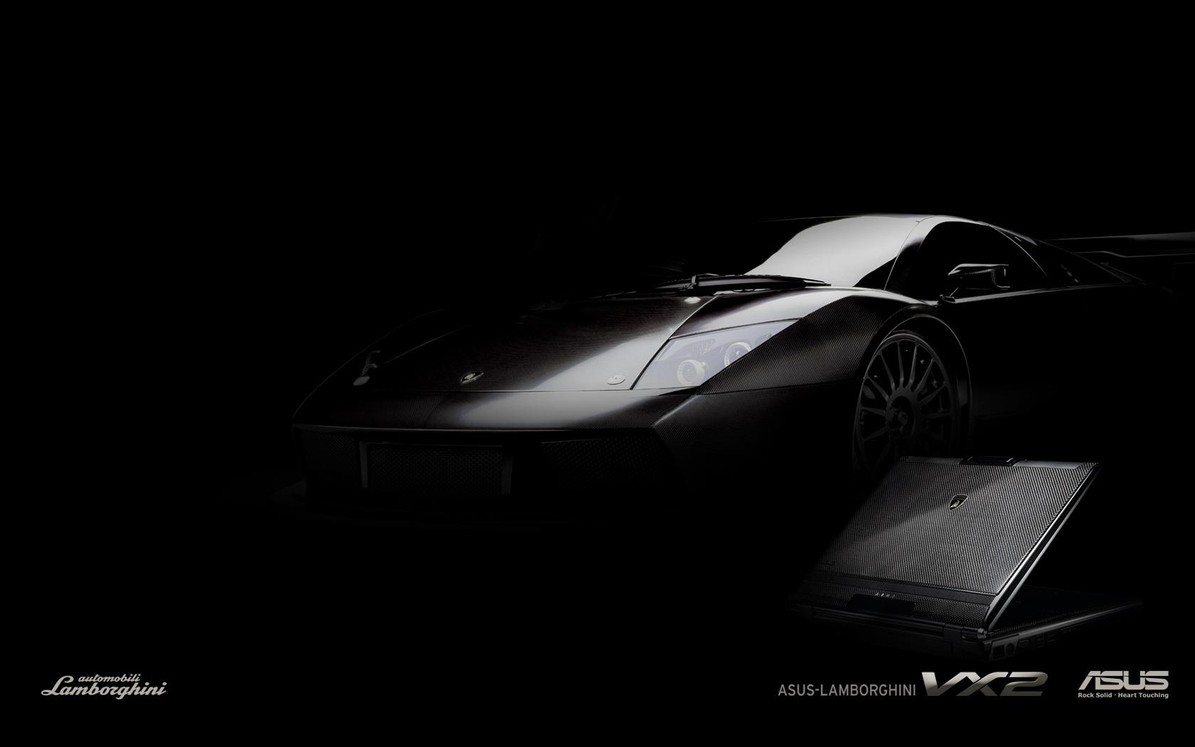 Free download HQ Asus Lamborghini Vx2 Black Laptop Wallpaper