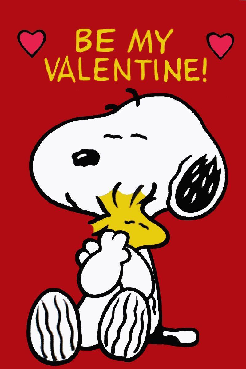 Non Vintage Flag My Valentine. Snoopy Valentine