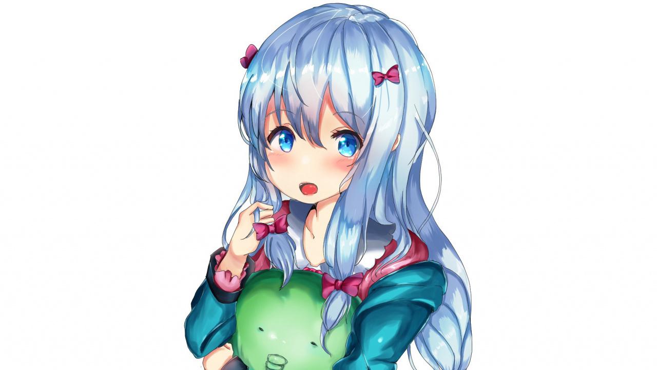 Download 1280x720 wallpaper cute, izumi sagiri, eromanga