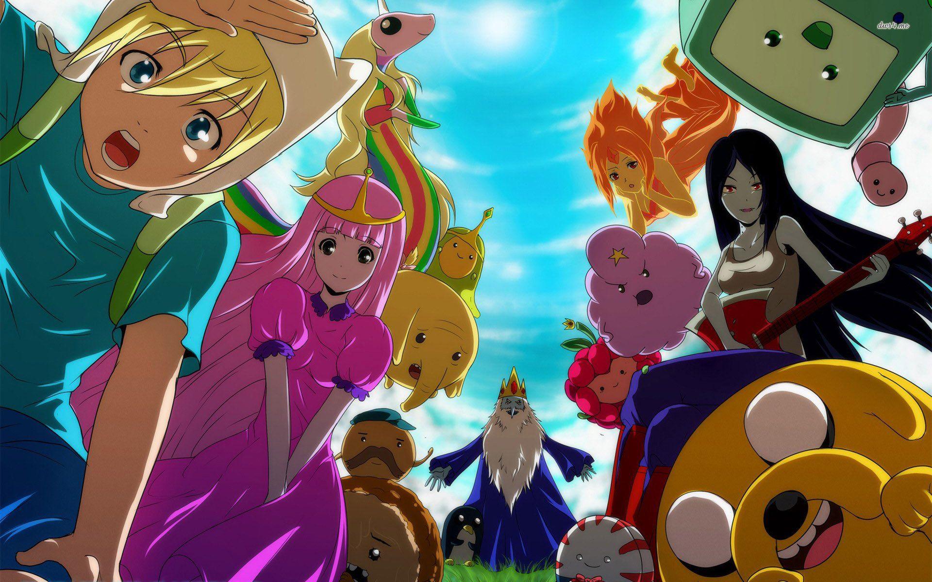 Adventure Time Characters Anime Wallpapers - Wallpaper Cave