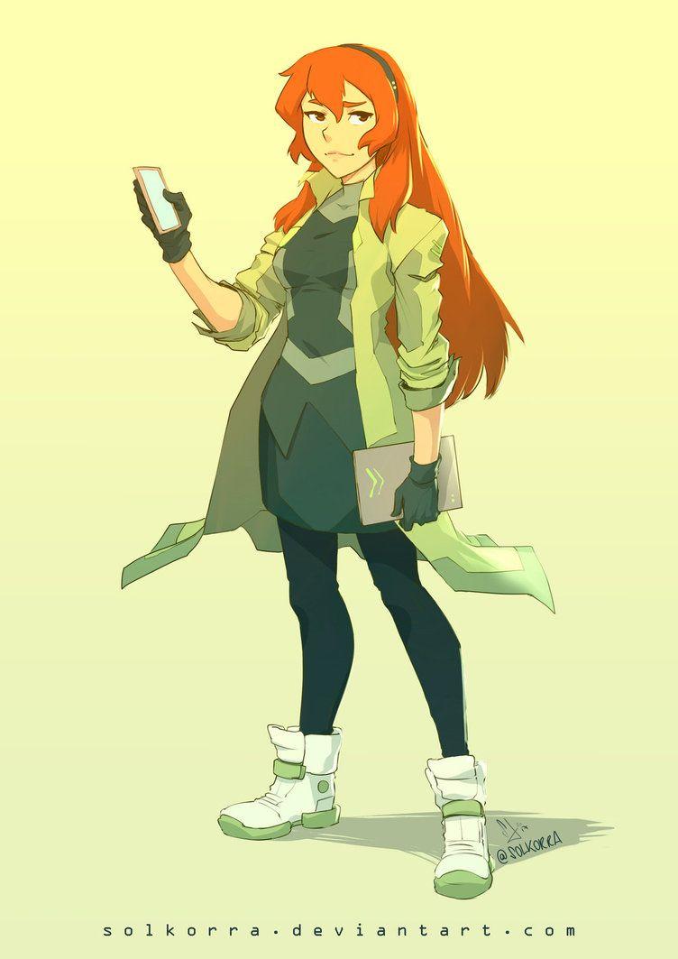 Scientist Katie Holt (Pidge) from Voltron Legendary Defender