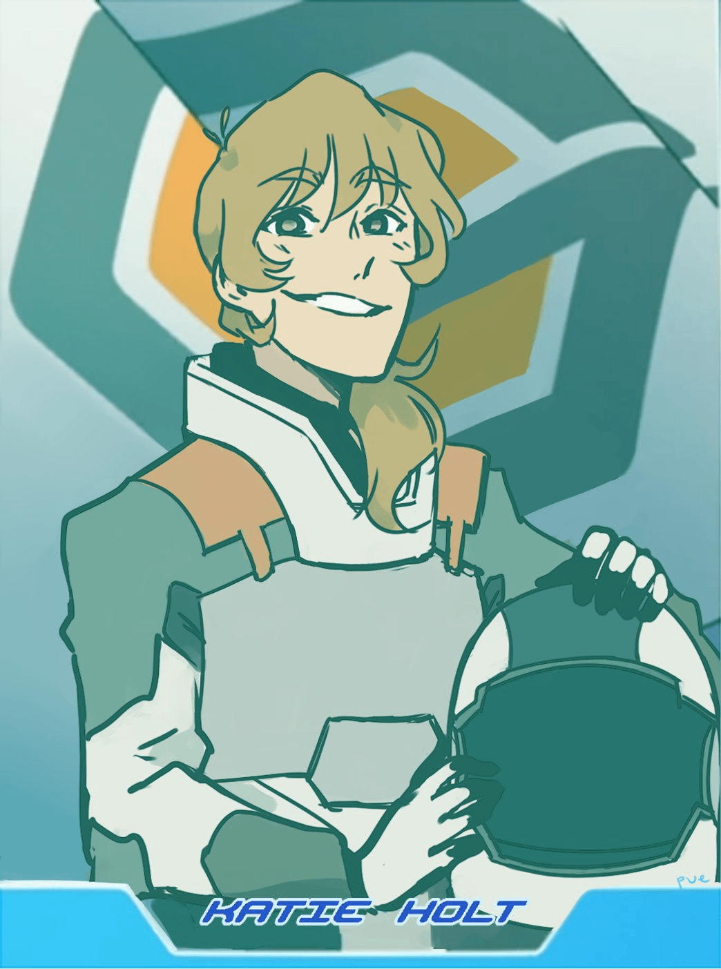 Pidge Katie Holt As The Pilot In Galaxy Garrison