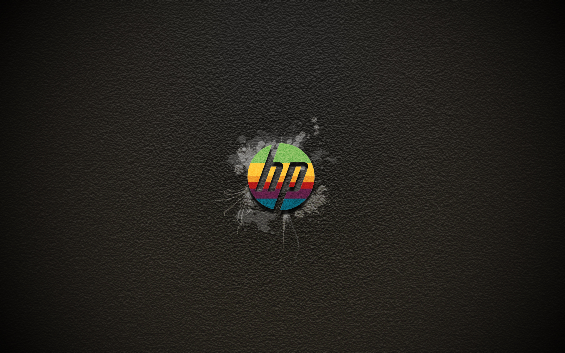 3D HP Logo Wallpaper