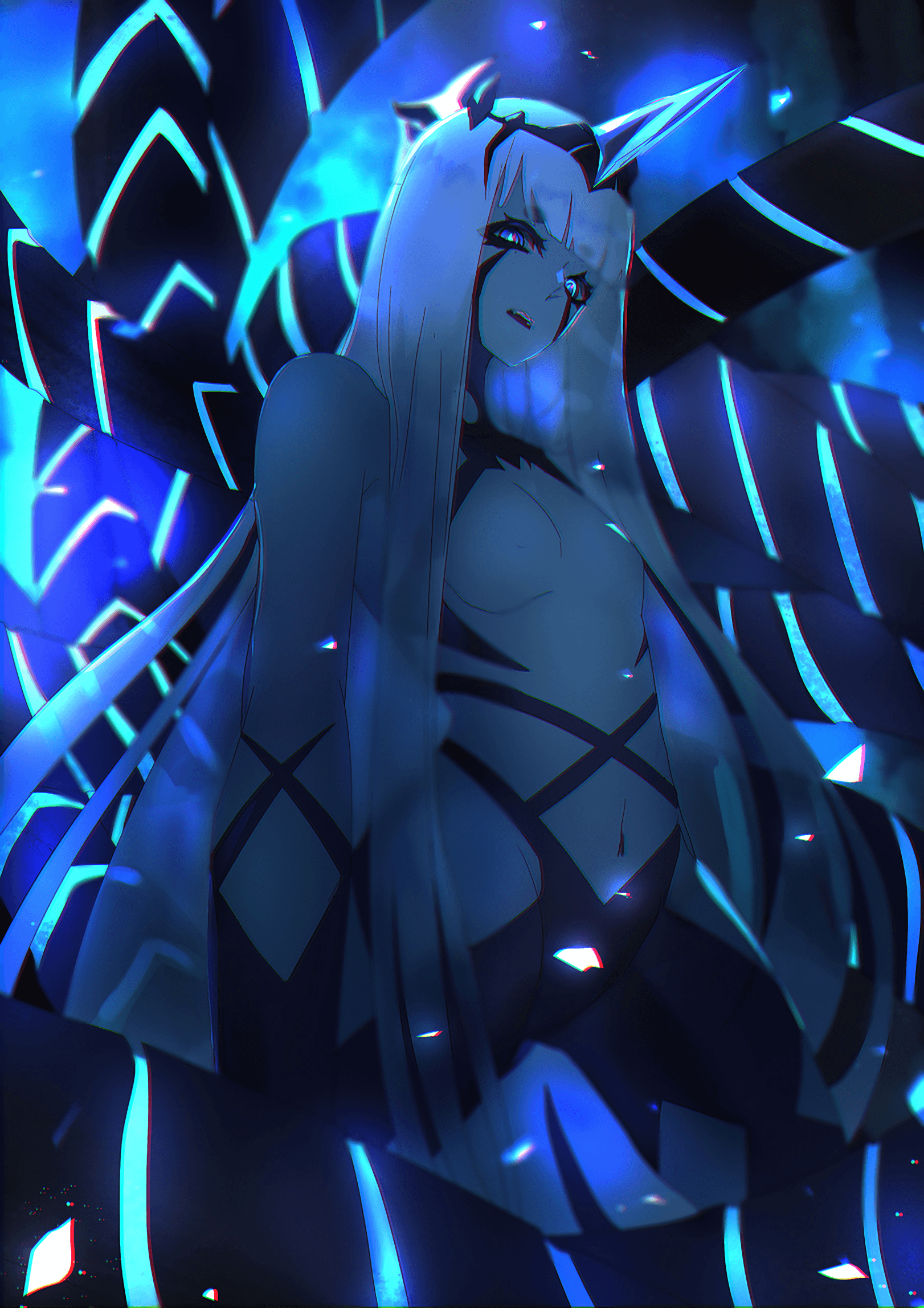 The Blue Queen Dragon