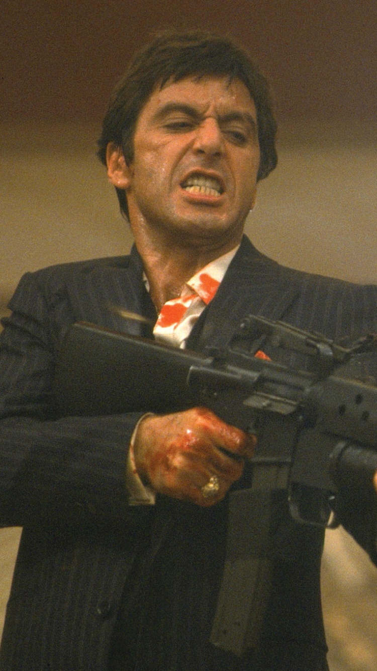 Al Pacino Movie Scarface Phone Wallpaper