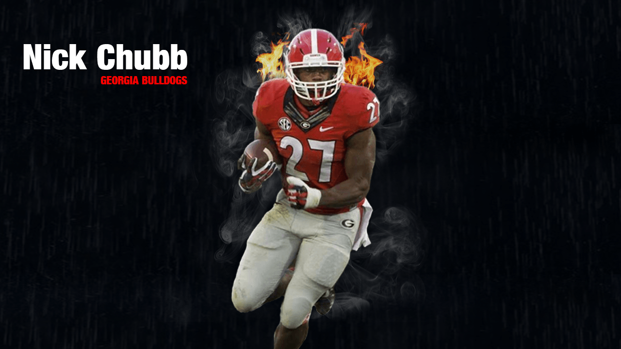 Nick Chubb Wallpaper - iXpap  Cleveland browns wallpaper