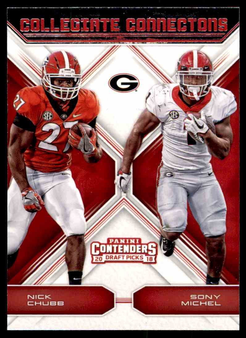 Panini Contenders Collegiate Connections Nick Chubb