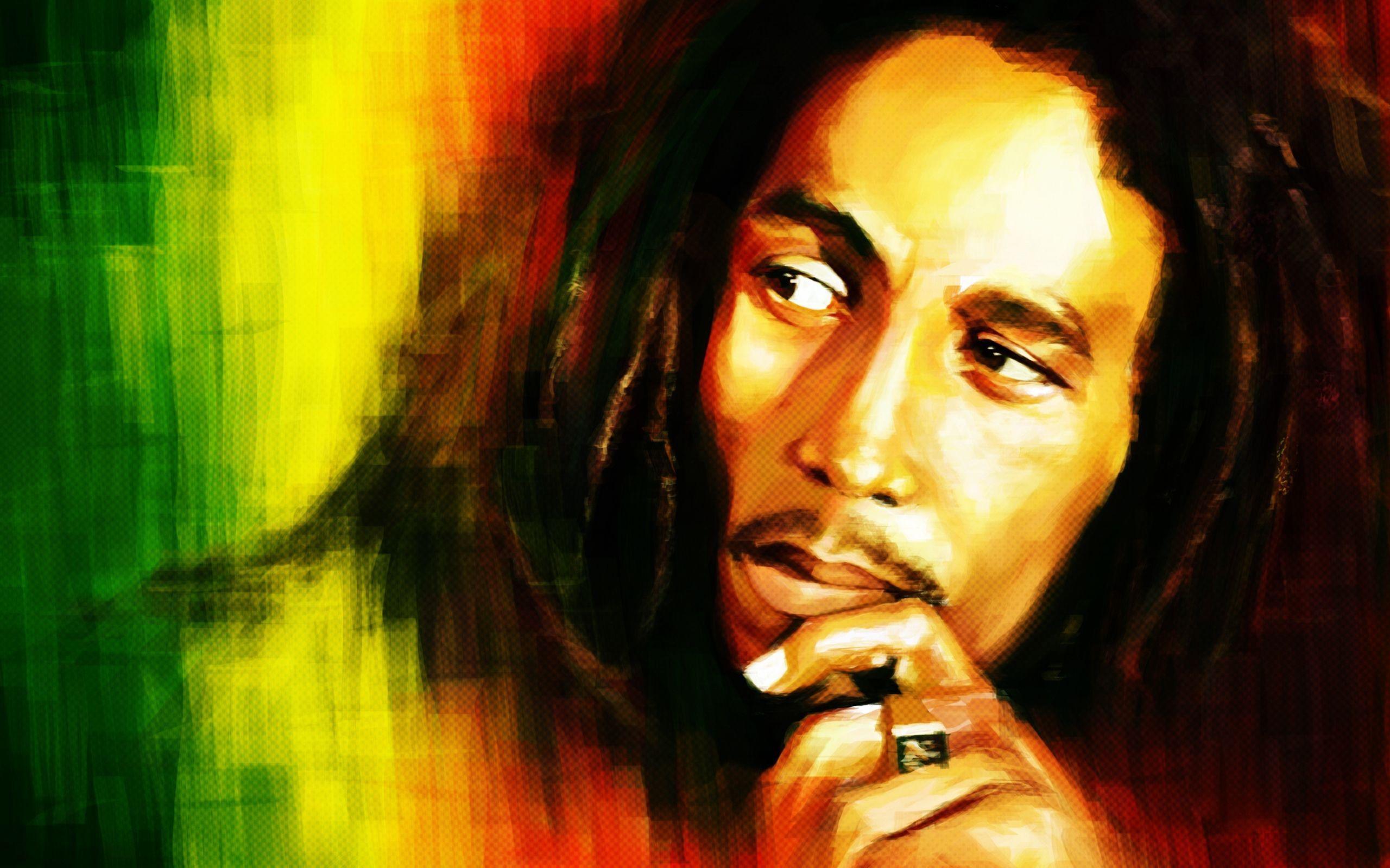Bob Marley Art Reggae Wallpaper Marley