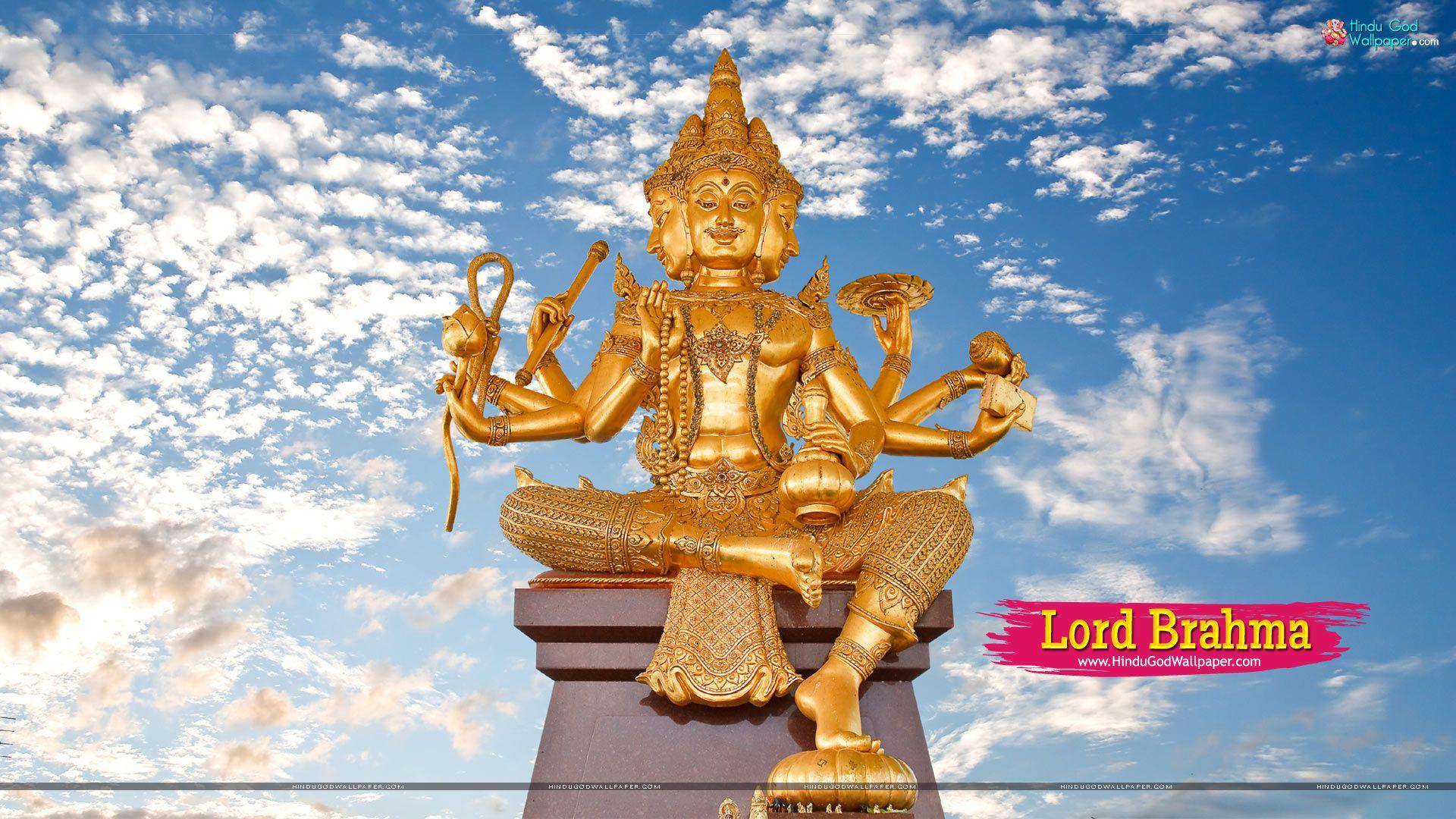 Lord Brahma wallpaper, pics & hd photo download | Mantras, Brahma, Gayatri  mantra