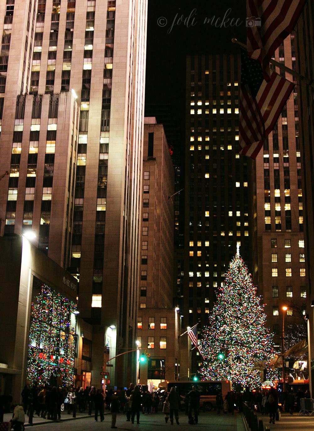 Rockefeller Center Christmas Tree, New York City It's