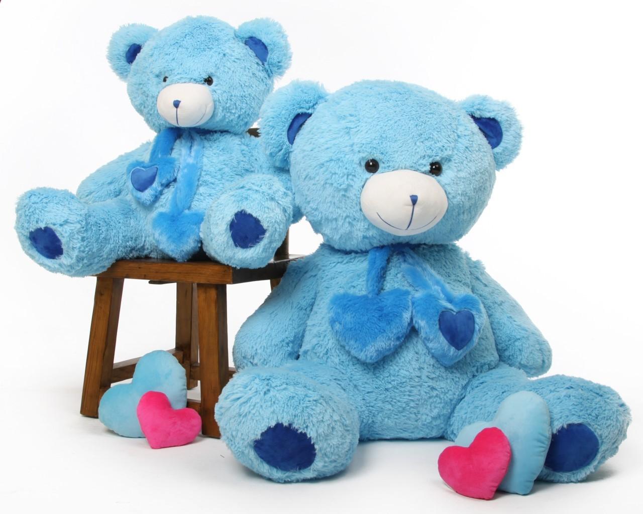 Teddy Bear Blue_e993.com