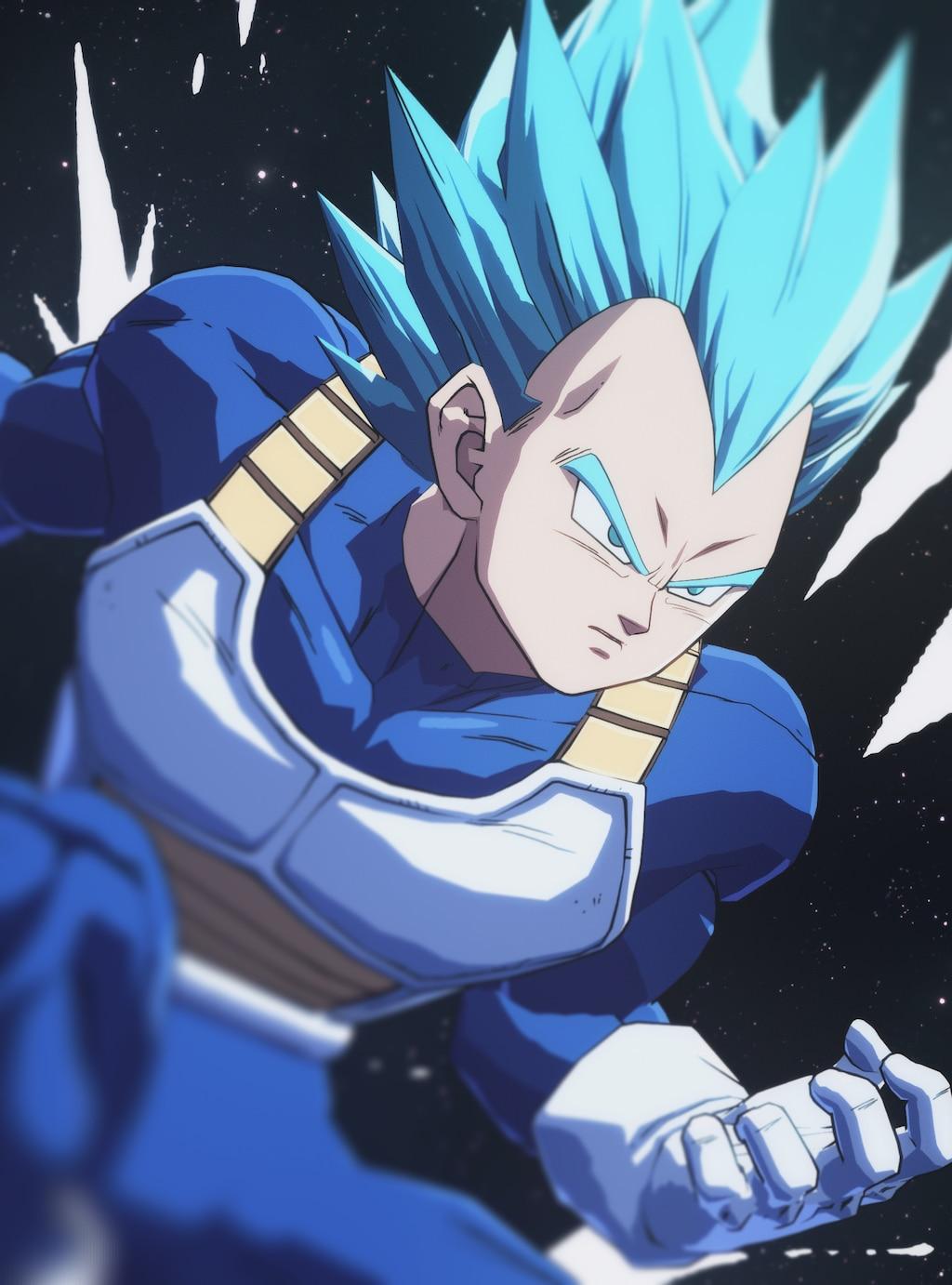 Vegeta SSJ Blue Mobile Wallpaper