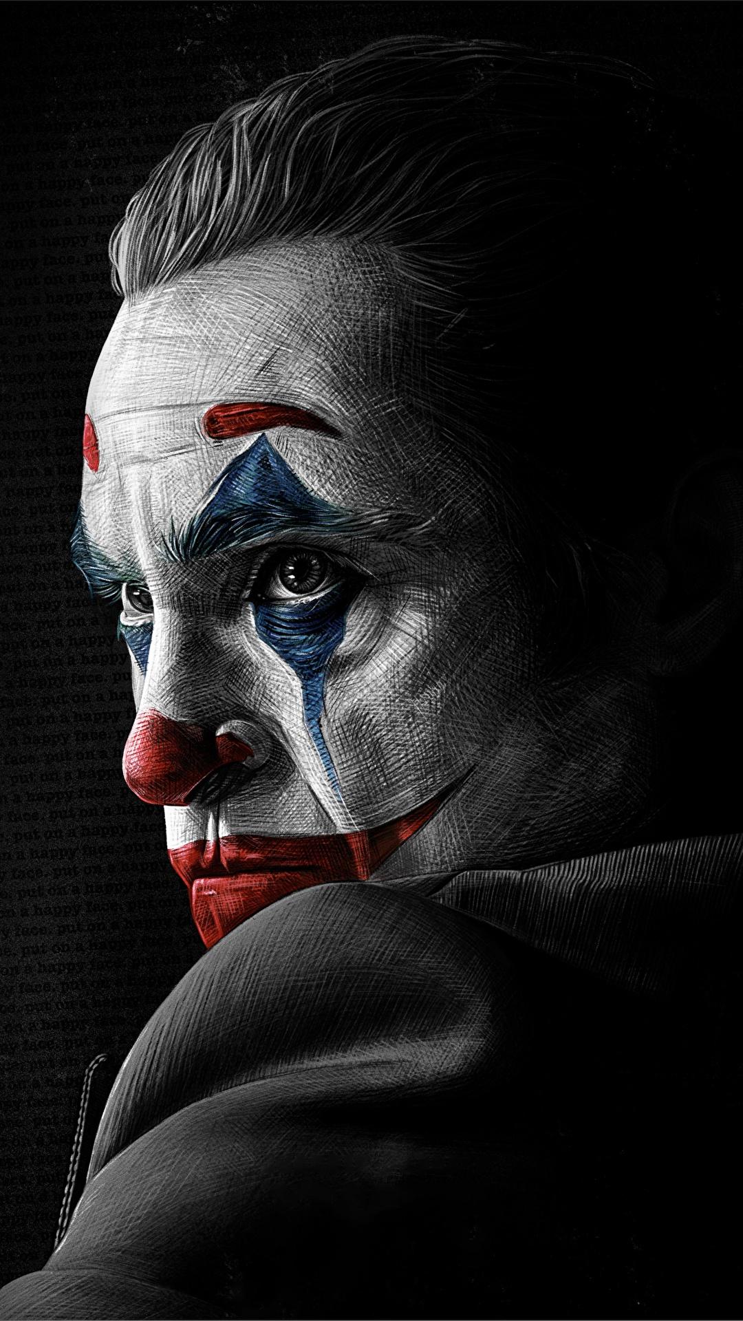 Picture Joker 2019 Joker hero Clown Joaquin Phoenix 1080x1920