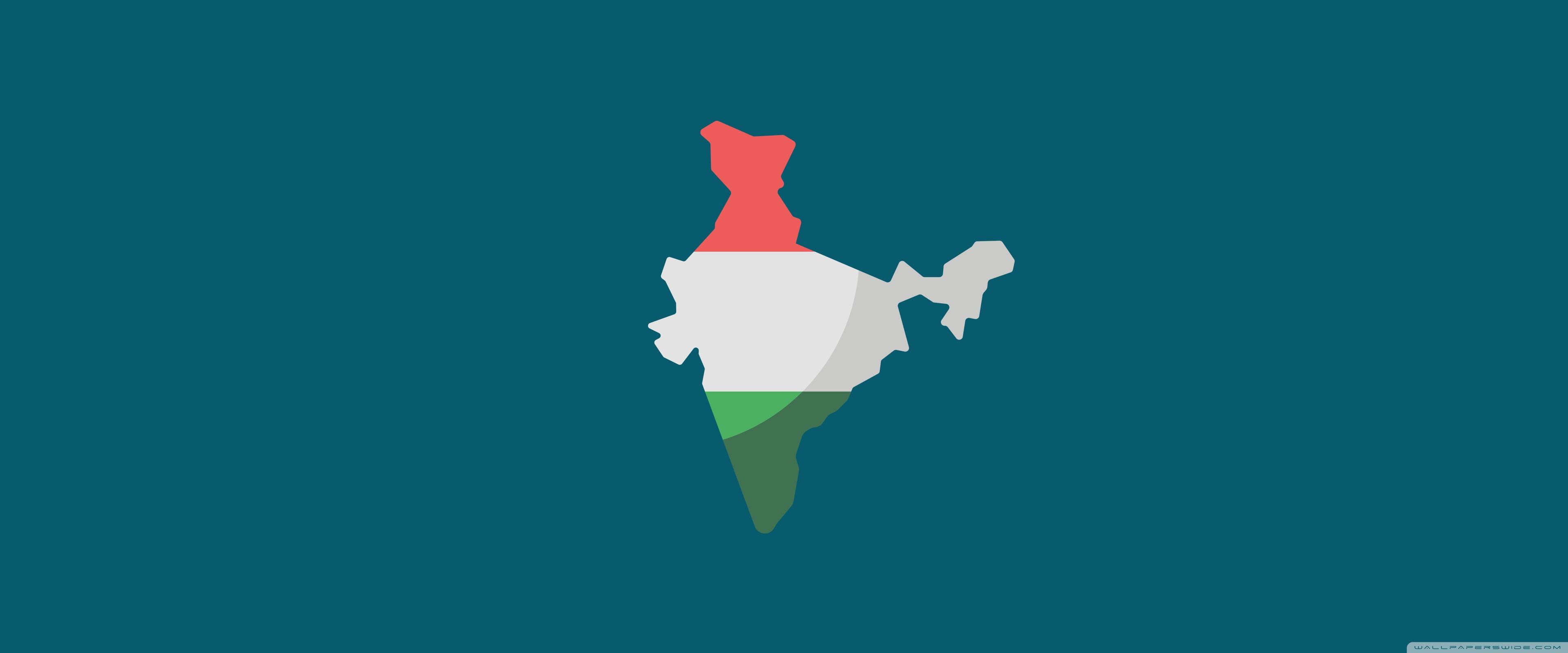 India Map 3D Wallpaper