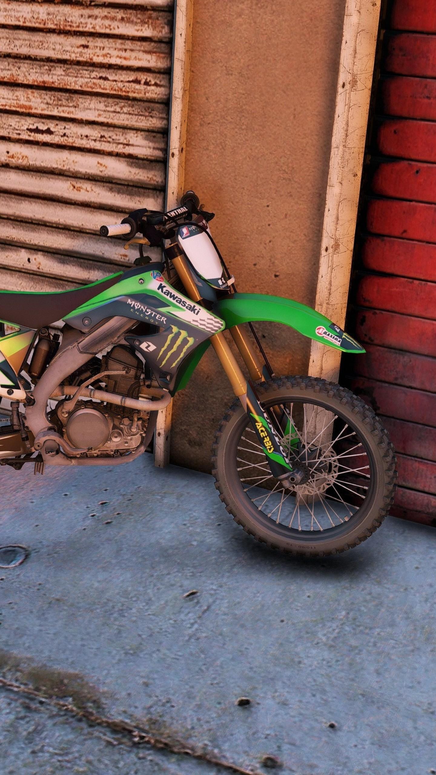 Gta 5 Kawasaki Kx450f 4k Samsung Galaxy S6, S7