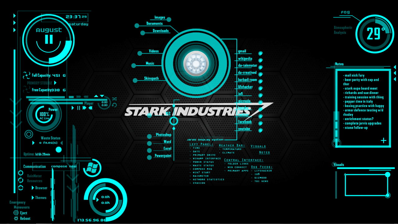 Jarvis Wallpaper Free Jarvis Background