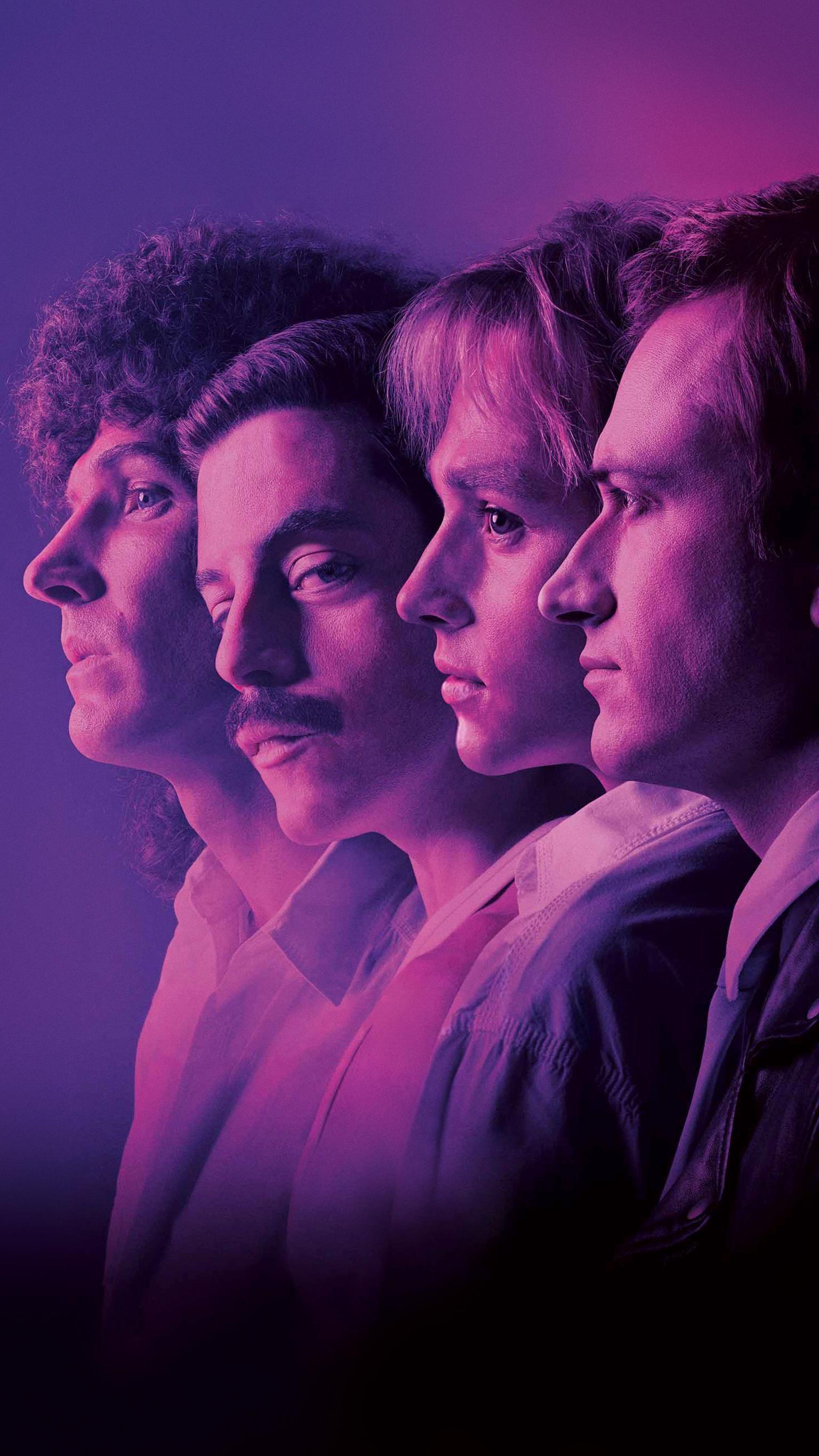 Bohemian Rhapsody (2018) Phone Wallpaper. Pôsteres de filmes
