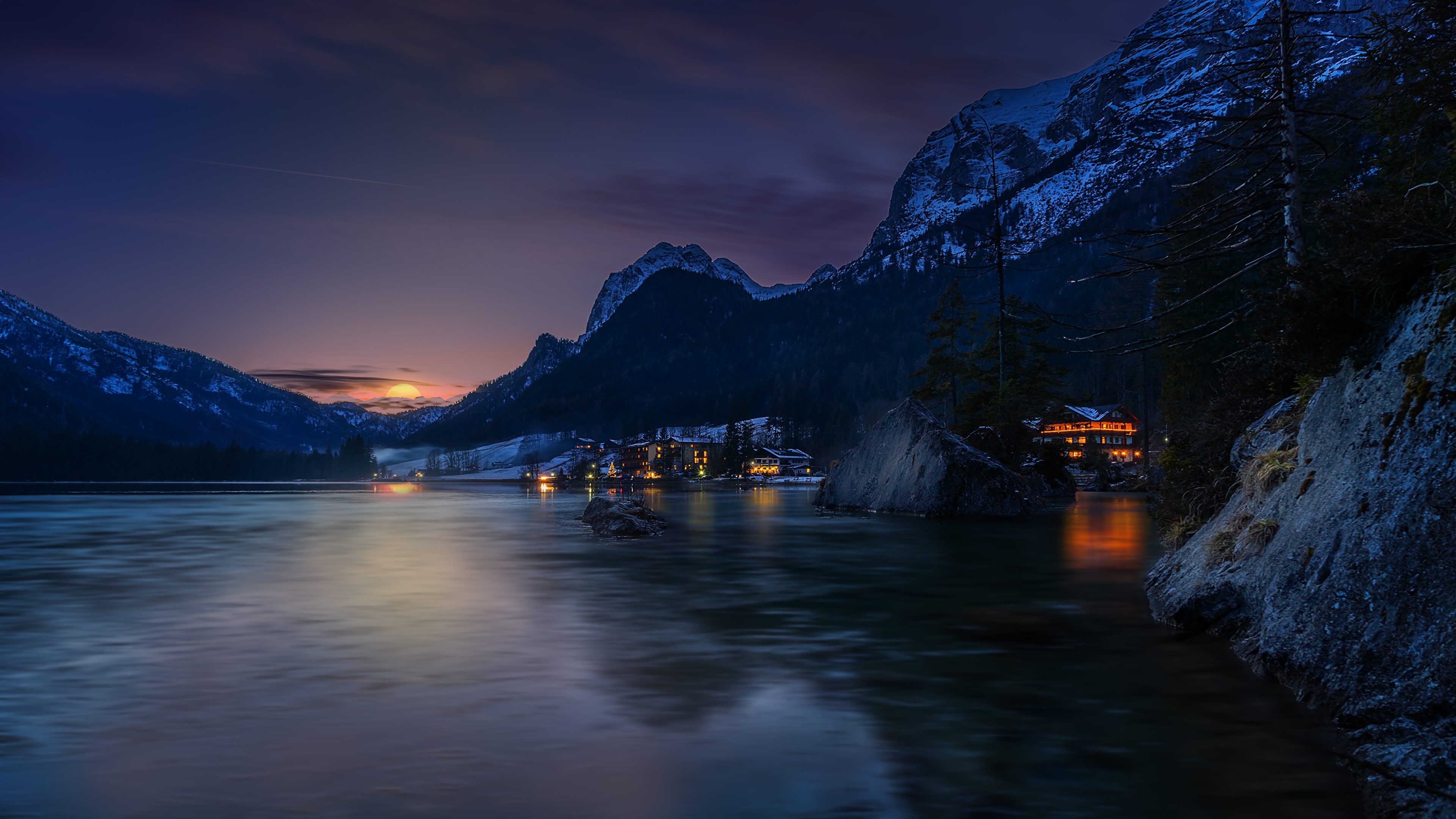 Desktop Wallpaper Alps Austria Hintersee, Ramsau Nature