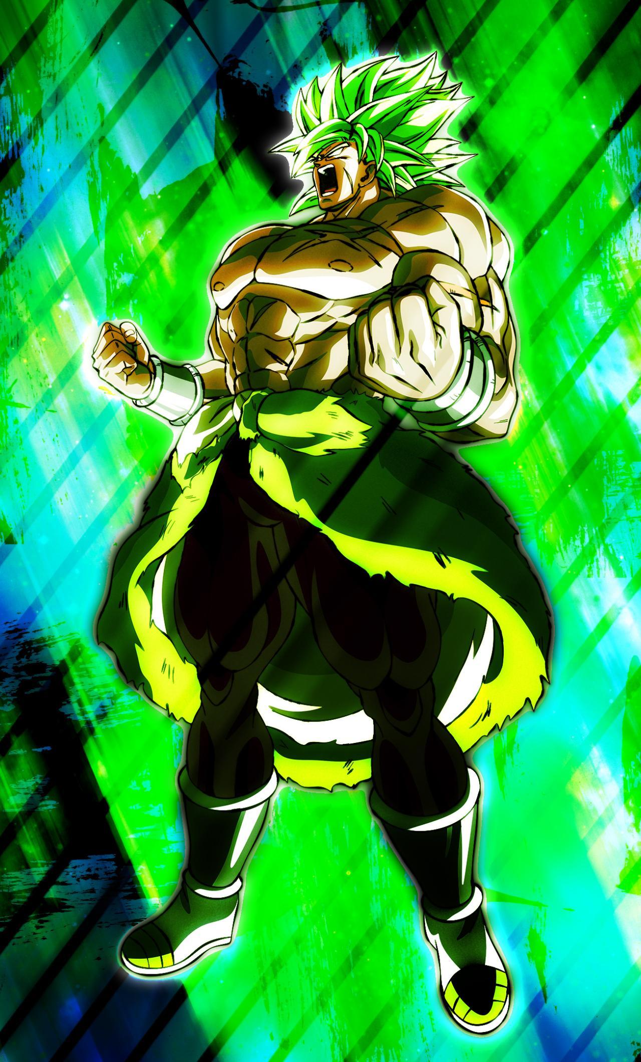 Unstoppable Broly 4K iPhone 6 plus Wallpaper, HD
