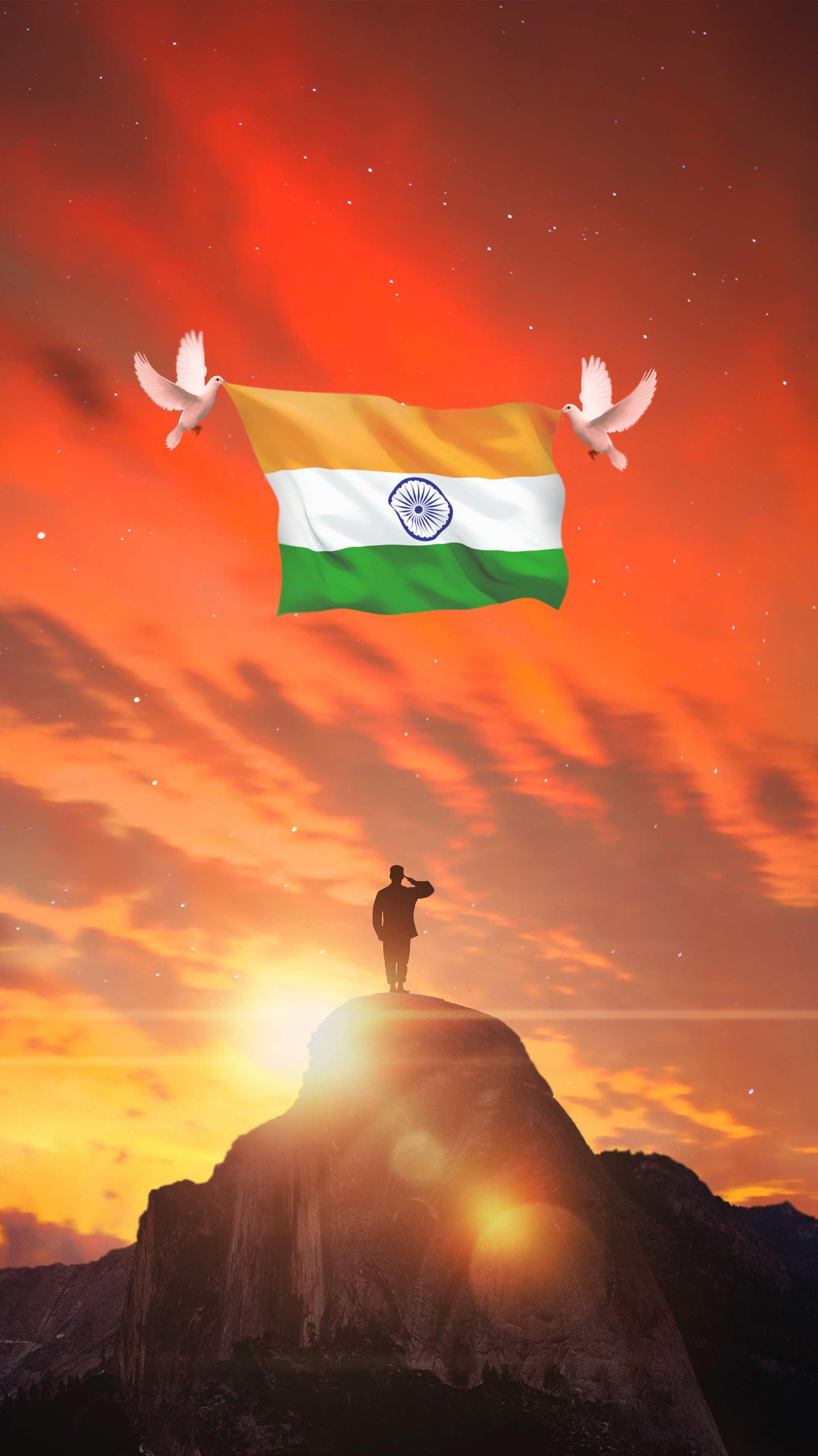 Indian Flag For Wallpaper