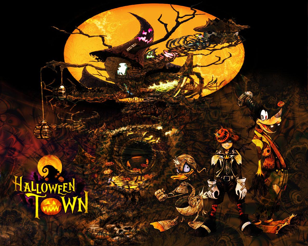 Halloween Town Desktop Background. Dark Town Wallpaper, Old West Town Wallpaper and 19th Century Town Wallpaper